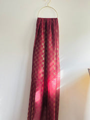 DAZZLE CHIFFON HIJAB-MAROON