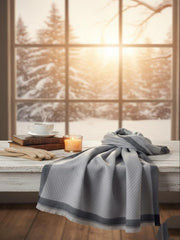 Mist Woolen Hijab Silver