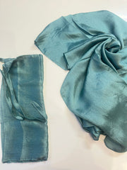 Crinkle Silk Hijab Niqab Set