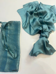 Crinkle Silk Hijab Niqab Set