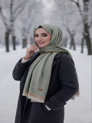 Mist Woolen Hijab Sage