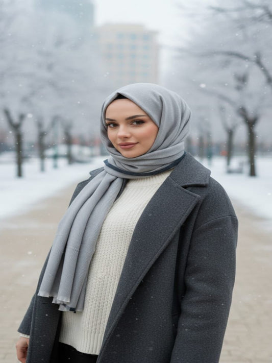 Wool Muse Hijab Grey