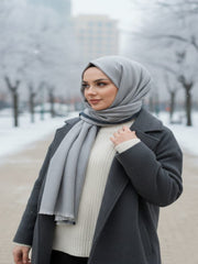 Wool Muse Hijab Grey