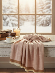 Mist Woolen Hijab Peach