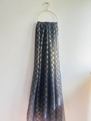 DAZZLE CHIFFON HIJAB- NAVYBLUE