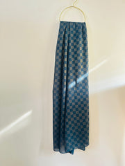 DAZZLE CHIFFON HIJAB-TEAL