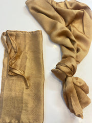 Crinkle Silk Hijab Niqab Set