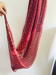 DAZZLE CHIFFON HIJAB-MAROON