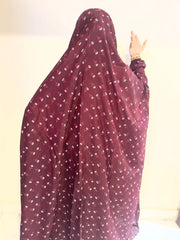 Namaz Chadar-Mina Maroon