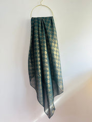 DAZZLE CHIFFON HIJAB-GREEN