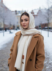 Wool Muse Hijab Cream