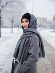 Wool Muse Hijab Black