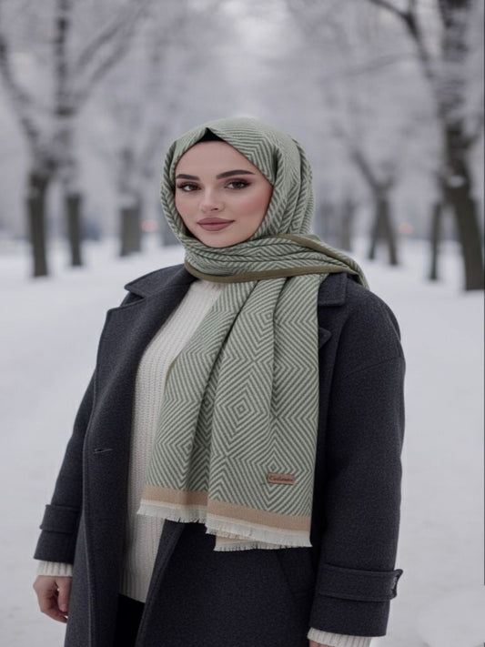 Mist Woolen Hijab Sage