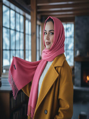 Cashmere Pashmina Rose