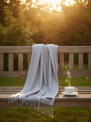 Cashmere Pashmina Pastel Grey