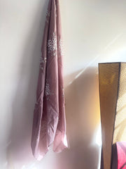 Embroide Floral Hijab PURPLE