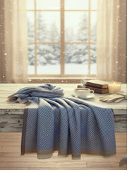 Mist Woolen Hijab Blue