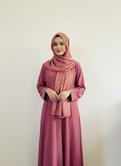 DAZZLE CHIFFON HIJAB-PINK