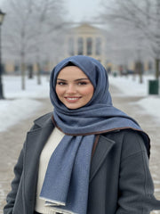 Wool Muse Hijab Navy