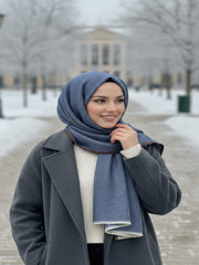 Wool Muse Hijab Navy