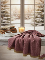 Mist Woolen Hijab Maroon