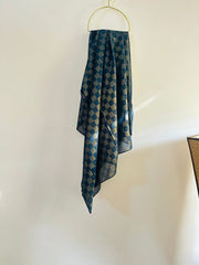 DAZZLE CHIFFON HIJAB-TEAL