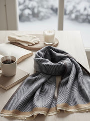 Mist Woolen Hijab Charcoal