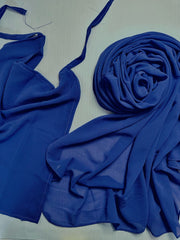 Hijab Niqab - ROYAL BLUE